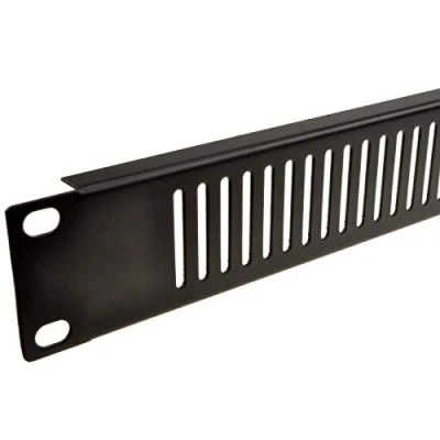 Abbildung von Blanking Platte Vented 1U Für Comms Daten Schrank Rack 19 inch Schwarz [1U Vented]