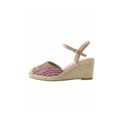 Abbildung von Next Forever Comfort Square TOE Beaded Regular FIT Plateaupumps, Damen, Größe: 42, Pink Schuhe