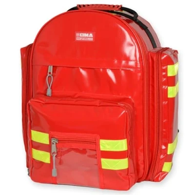Abbildung von GiMa 27172 logic 2 Rucksack aus PVC, Rot