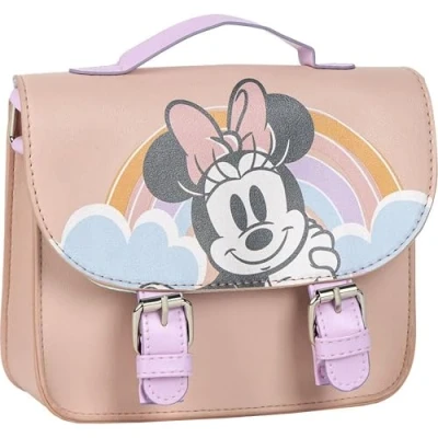 Abbildung von Minnie Mouse Tasche Rosa 18.5 x 16.5 5.3 cm