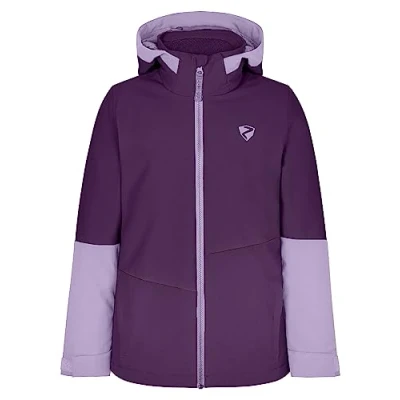 Abbildung von Ziener AVAK Snowboardjacke für Kinder, Größe: 176, Dark violet