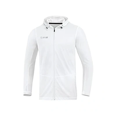 Abbildung von JAKO Herren Kapuzenjacke Run 2.0, weiß, 3XL, 6875