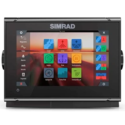 Abbildung von Trazador de Navegación/Sonda Simrad GO9 XSE Con Montaje Transductor in Espejo popa 3 1 von imagen Activa y amp; Cuadro descubrimiento C Map