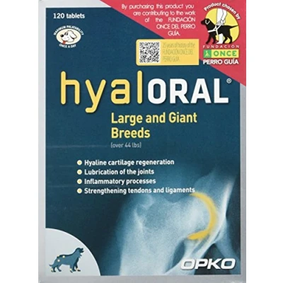 Abbildung von FARMADIET Hyaloral Large and Giant Breed 120 Tabletten