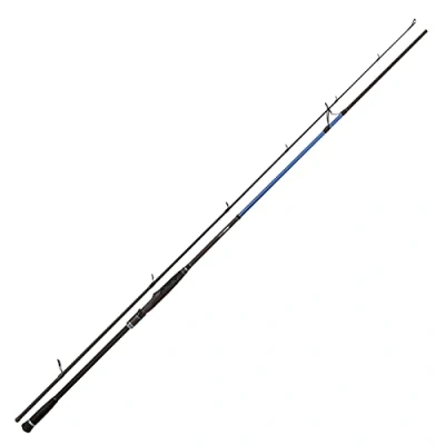 Abbildung von Zebco Premium Z Cast Zielfisch Angelrute in den Varinaten Barsch Zander Hecht und Forelle Raubfisch Angeln Einsteigermodell, Schwarz Blau, 2,85 m