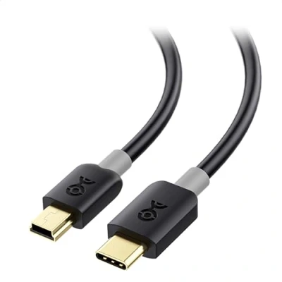 Abbildung von Cable Matters USB C auf Mini Kabel (Mini Kabel) 1 m in Schwarz, C,