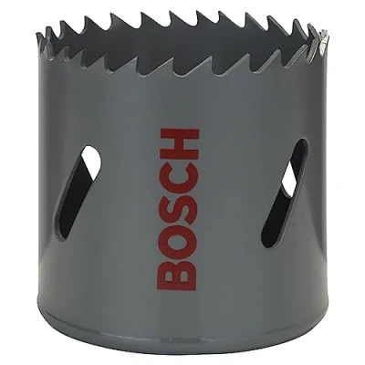 Abbildung von Bosch Accessories Professional 1x Lochsäge HSS Bimetall für Standardadapter (für Metall, Aluminium, rostfreiem Edelstahl, Kunststoffen und Holz, Ø 52 mm, Zubehör Bohrmaschine)