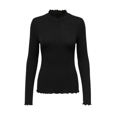 Abbildung von JDY Jdyfransiska Strickpullover, Damen, Größe: XS, Black