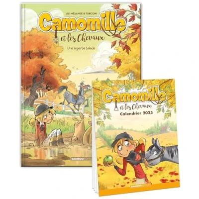 Abbildung von Camomille et les chevaux tome 05 + calendrier 2025 offert: Une superbe balade