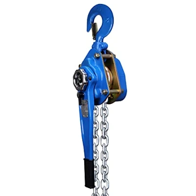 Abbildung von Pallit LEVER L Hebelzug Kettenzug 3000kg Flaschenzug 1,5 m Kettenlänge Seilwinde strapazierfähige Lastbreme Handseilwinde mit Freilauffunktion Blau