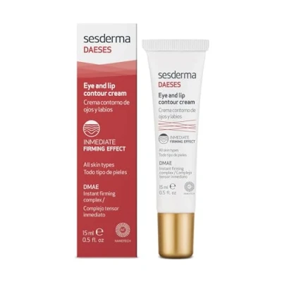 Abbildung von Sesderma Daeses Crème Rot Weiß Augen und Lippen Creme Konturencreme Lifting Effekt Reife Haut Trockene Hydration Elastizität 30 ml