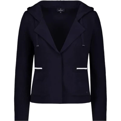Abbildung von Monari Strickjacke Jacke Strickblazer Mit Reverskragen