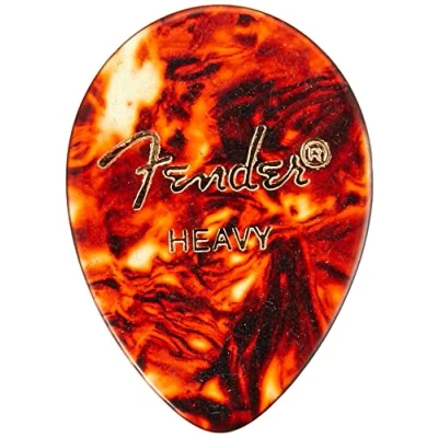 Abbildung von Fender Picks 354 Shell Heavy Plektren Set