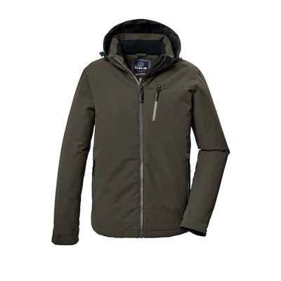 Abbildung von G.I.G.A. DX Herren Funktionsjacke/Outdoorjacke mit abzippbarer Kapuze GW 64 MN JCKT, dunkel olivgrün, 4XL, 42539 000