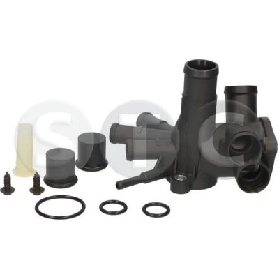 Abbildung von STC T403543 Flansch Kunststoff VOLKSWAGEN: GOLF 2, Polo II Coupe, Schrägheck, SEAT: Ibiza Cordoba I Limousine