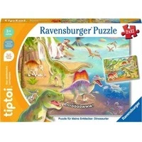 Abbildung von Ravensburger Tiptoi FÜR Kleine ENTDECKER: Dinosaurier Puzzle für Kinder, Größe: One Size, Mehrfarbig