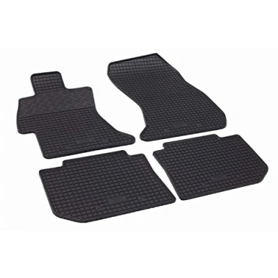 Abbildung von Fußmatten kompatibel mit Subaru XV 2012 2017 Gummi Auto 100% passgenaue Gummimatten Automatten Antirutsch Schwarz