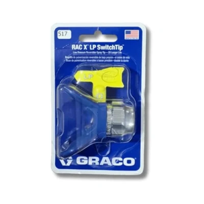 Abbildung von Graco RLP517 Low Pressure RAC X Reversible Tip with Guard Combo