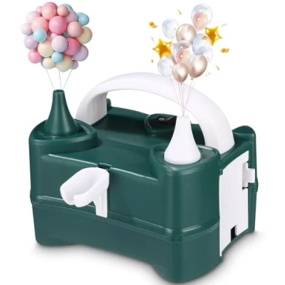 Abbildung von Luftballonpumpe,Ballonpumpe Elektrisch,Elektrische Luftballonpumpe,Ballonpumpe,Ballon Pumpe 400W,Elektrische Luftpumpe Ballon, Luftballonpumpe, für Geburtstagsfeiern, Party, Hochzeitsfeiern