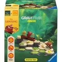 Abbildung von Ravensburger Kugelbahn Bausatz GraviTrax Junior Starter Set Disney Lion King, Made in Germany