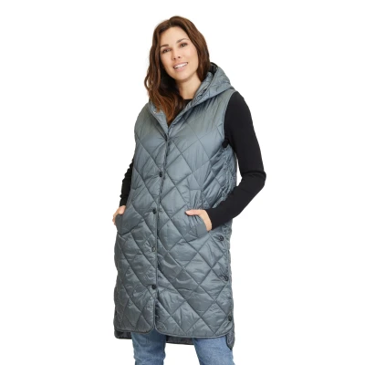Abbildung von Amber &amp; June Bodywarmer MET KAP Weste, Damen, Größe: 34, Sedona sage