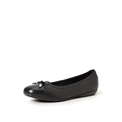Abbildung von Geox Annytah Klassischer Ballerina, Damen, Größe: 39.5, Black Schuhe