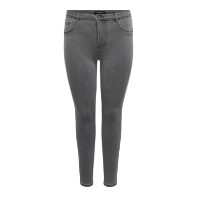 Abbildung von ONLY Carmakoma Carthunder Jeans Skinny Fit, Damen, Größe: 52x32, Medium grey denim