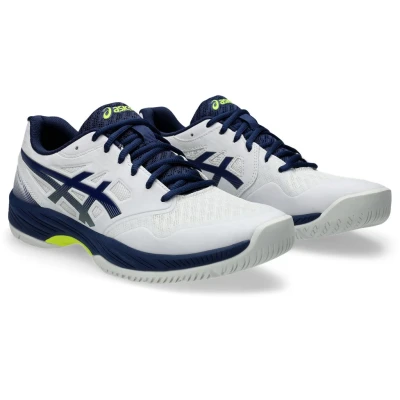 Abbildung von Asics Gelcourt Hunter 3 Handballschuh, Herren, Größe: 48, White/blue expanse Textil/synthetik