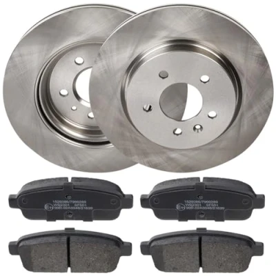 Abbildung von RIDEX 3405B1799 Bremsscheiben und beläge Hinterachse innenbelüftet OPEL: Zafira C Tourer