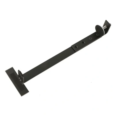 Abbildung von Fame FCPHS 1 Cajon Pedal Halteschiene, Stufenlos Einstellbare Stahlschiene, Schwarz, Gepolsterter Stempel, Kompatibel mit Allen Cajons und Pedalen, Ersatzteil für Drum Hardware