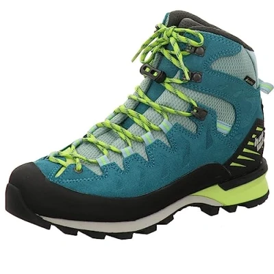 Abbildung von Hanwag Makra Pro Lady GTX Damen Wanderschuhe (Türkis 5,5 UK, 39 EU) Typ C (Alpine Bergstiefel) Hochtourenschuhe