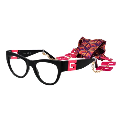 Abbildung von Guess Damen GU2988 074 Rahmen von BRILLEN Injiziert Rosa Cat Eye Normal