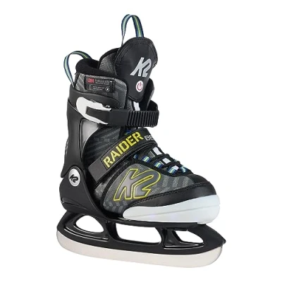 Abbildung von K2 Jungen Raider Beam Schlittschuhe, Black Anthracite, L (EU: 35 40 / UK: 3 7 cm: 22 25.5