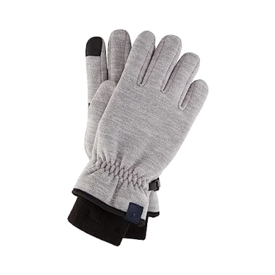 Abbildung von TOM Tailor Fingerhandschuh, Herren, Größe: S/M, Grey heather melange