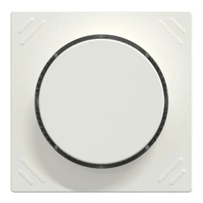 Abbildung von Schneider Electric Merten MEG5252 0319 Drehregler Modul mit 4 Tastflächen,Unterputz, polarweiß glänzend, System M, Made in Germany