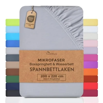 Abbildung von NatureMark Waschhandschuh Waschhandschuhe 500 gsm (10er Set), 100% Baumwolle (10 St), Premium Frottier Waschhandschuhe, 15x21cm, Rot
