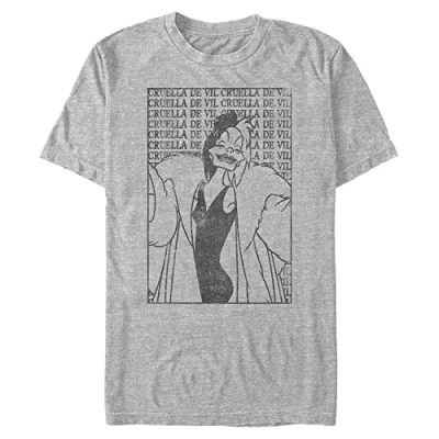 Abbildung von Disney Herren Cruella De Vil T Shirt, M