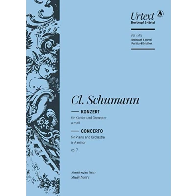 Abbildung von Klavierkonzert a moll op. 7 Breitkopf Urtext Studienpartitur (PB 5183)