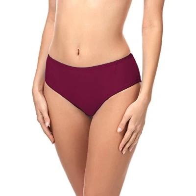 Abbildung von Merry Style Damen Bikini Slip 18 (Weinrot (5288), 38)
