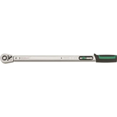 Abbildung von STAHLWILLE 721 Quick, Klick Drehmomentschlüssel, Ft lb, Nm, Mechanisch, 60 300 Stahl, Schwarz, Grün