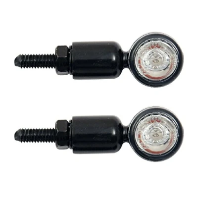 Abbildung von devil eyes 611000 Micro LED Mini Blinker Set aus Metall Motorradblinker für Motorrad Quad Scooter Roller ATV E Geprüft und Eintragungsfrei, 36