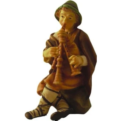 Abbildung von Hirte mit Dudelsack, geeigenet für 9cm Figuren