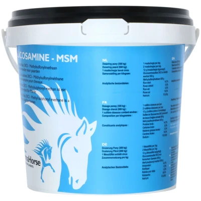 Abbildung von Glucosamin &amp; MSM Pferd 500 Gramm