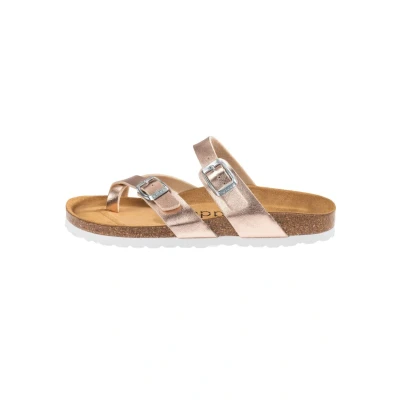 Abbildung von Palado Zehentrenner, Damen, Größe: 37, Metallic pink Schuhe