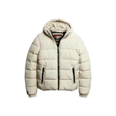 Abbildung von Superdry Puffer Winterjacke, Herren, Größe: Medium, Pelican beige