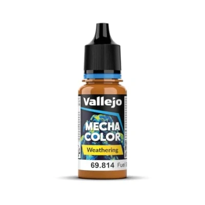 Abbildung von Vallejo AV Mecha Acryl Farbe für Airbrush 17 ml Gloss Fuel Stains