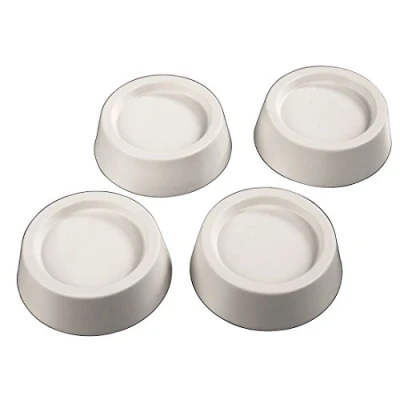 Abbildung von Xavax Vibrationsdämpfer &quot;Schwingungsdämpfer&quot;, 4 Stück, für Spül und Waschmaschine + Trockner, Ø 45 mm, Höhe 17 mm