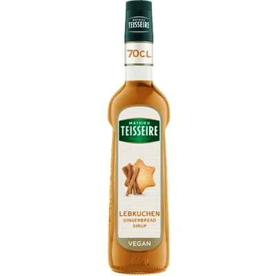 Abbildung von Mathieu Teisseire Lebkuchen Sirup, Für Getränke, Erfrischungsgetränke, Cocktails, Kaffee und Desserts, 70cl Flasche