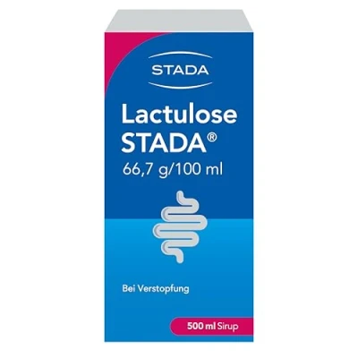 Abbildung von Lactulose STADA 66.7g/100ml Sirup bei Verstopfung 500 ml