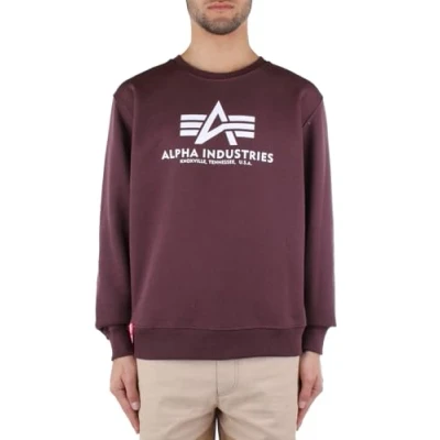 Abbildung von Alpha Industries Sweatshirt, Herren, Größe: Large, Red